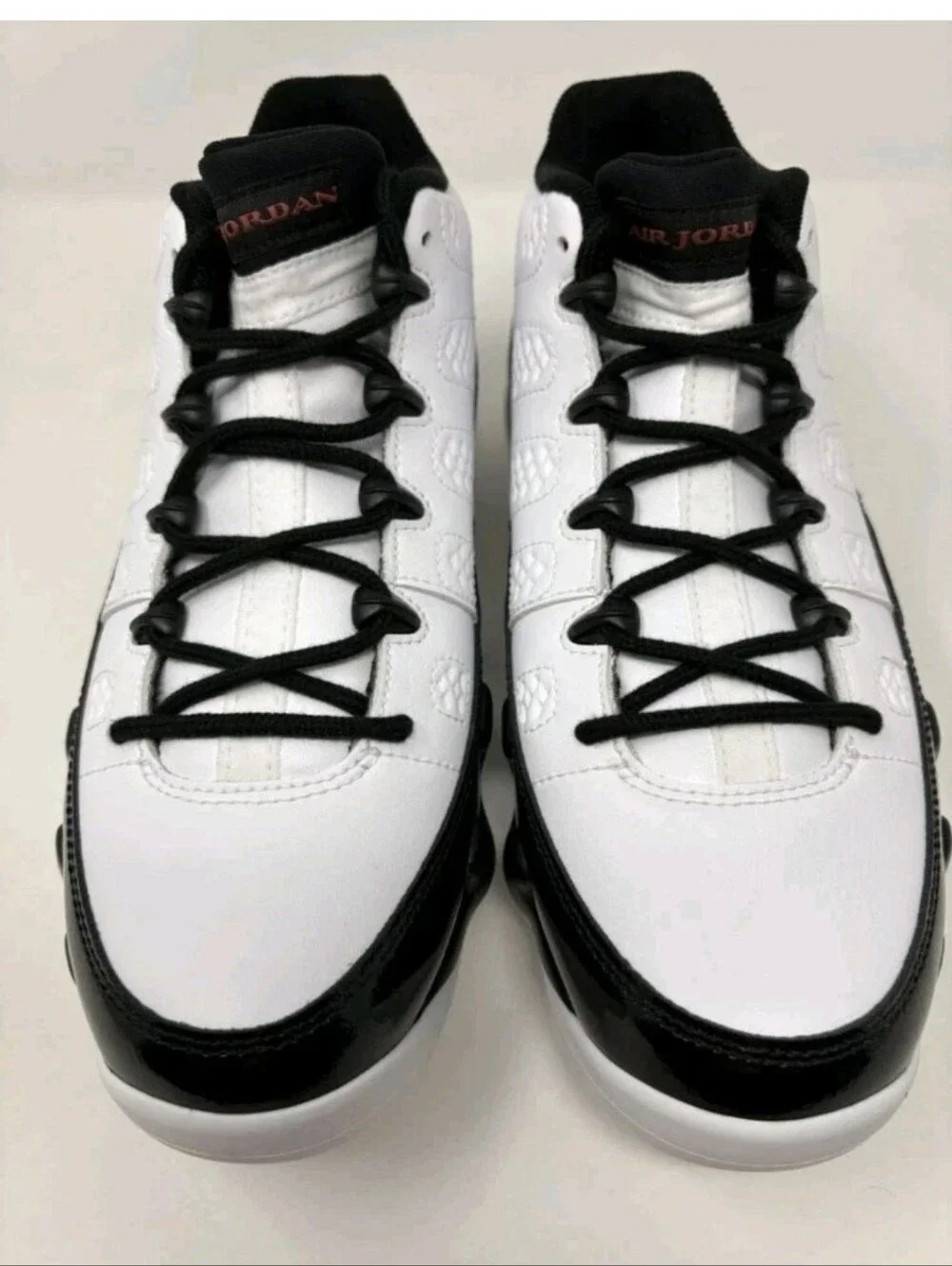 Nike Air Jordan 9 Retro Low Golf White Black True Red Men's 7 New FJ5934-100